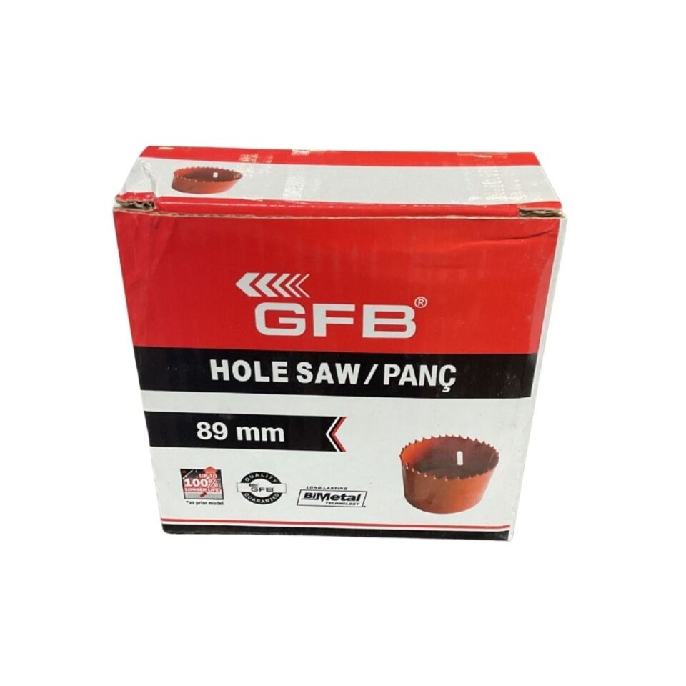 Gfb Bi-metal Panç 89 Mm Kod:4829
