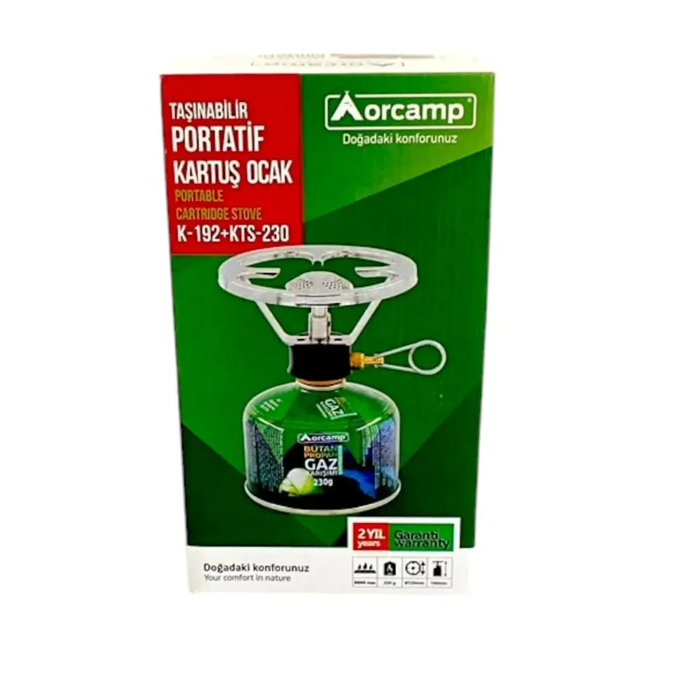 Orcamp Siboplu Kartuş Ocak+230 Gr Tüp (k-192-230)