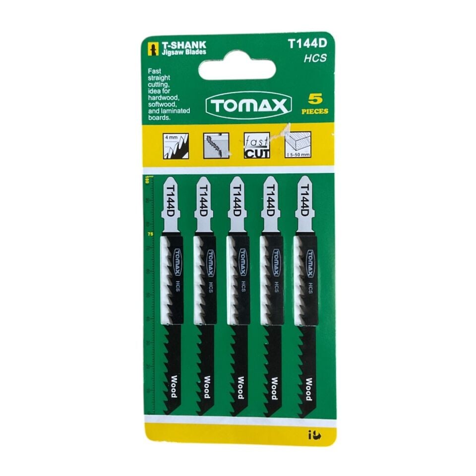 Tomax Hızlı Kesim Ahşap Dekupaj Ağzı (t144d)