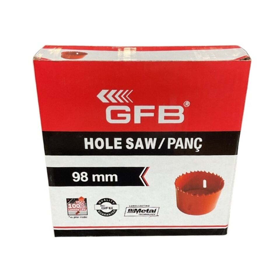 Gfb Bi-metal Panç 98 Mm Kod:4832