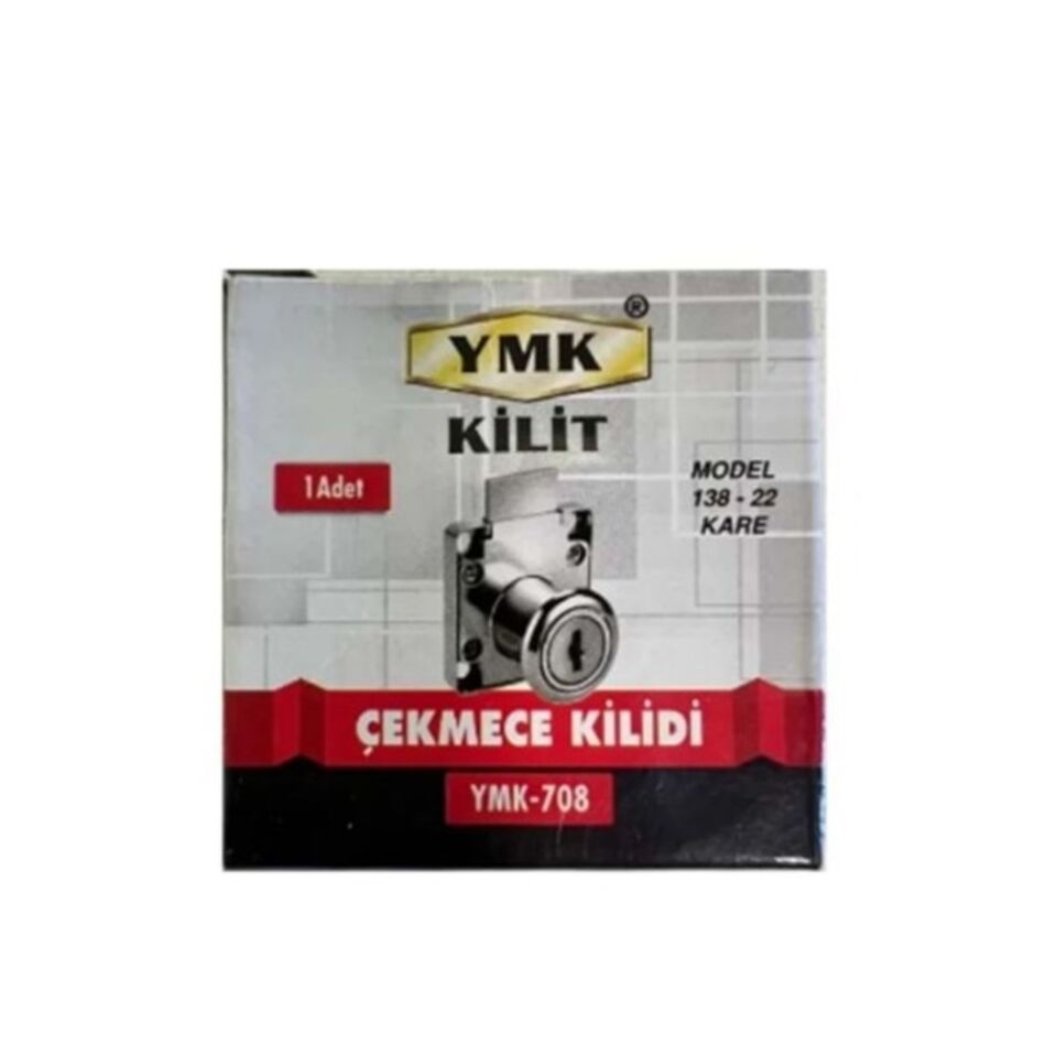 Ymk Kare Çekmece Kilidi 138-22 Ymk-708