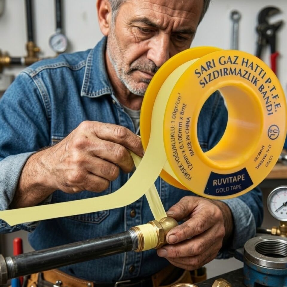 Ruvıtape Doğalgaz Teflon Bant