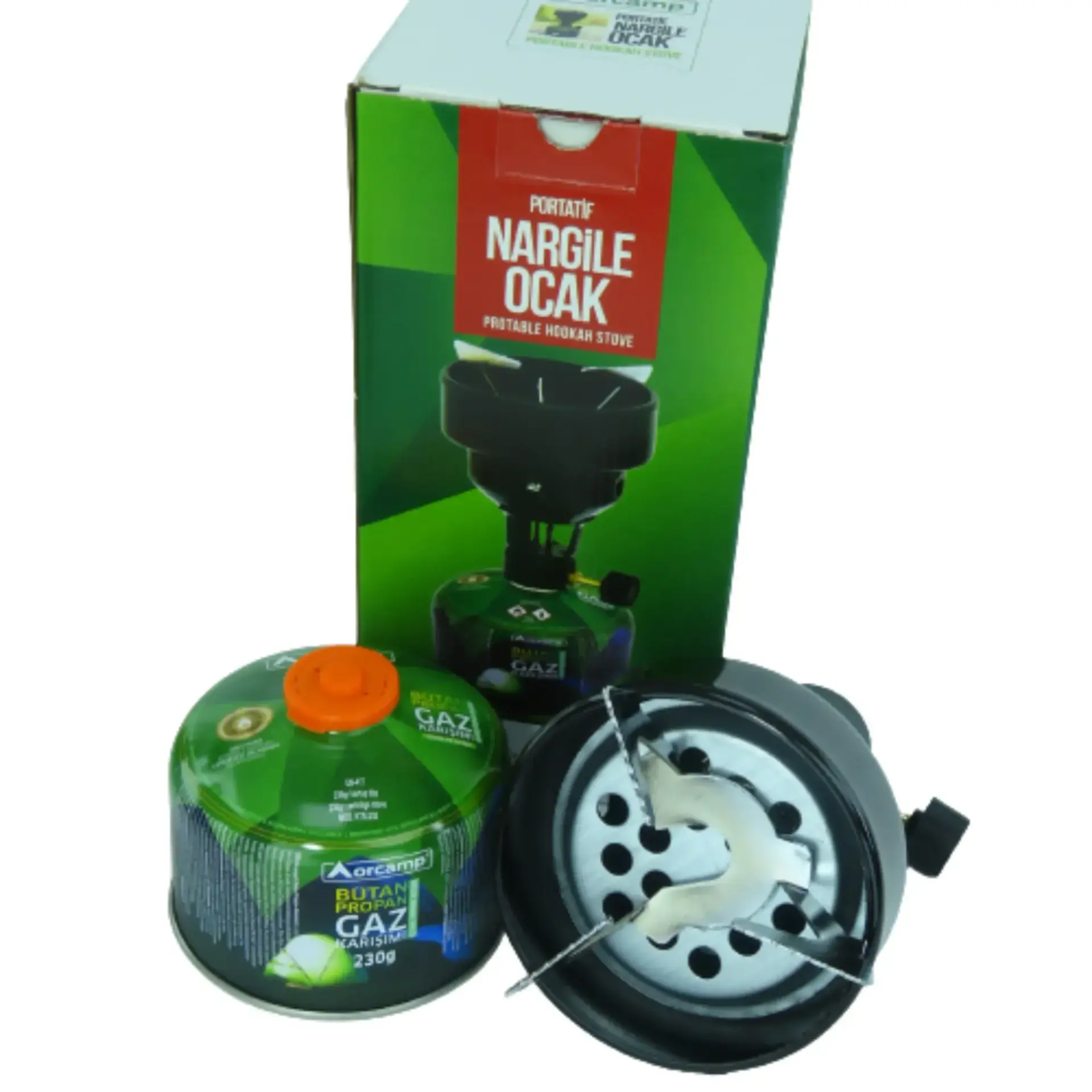 Orcamp Siboplu Nargile OCAK+230GR Tüp (NO-192-230)
