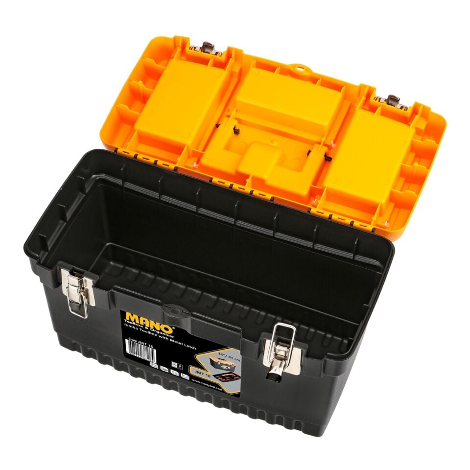 Mano Jumbo Metal Kilitli Takım Çantası 16'' (jmt16)