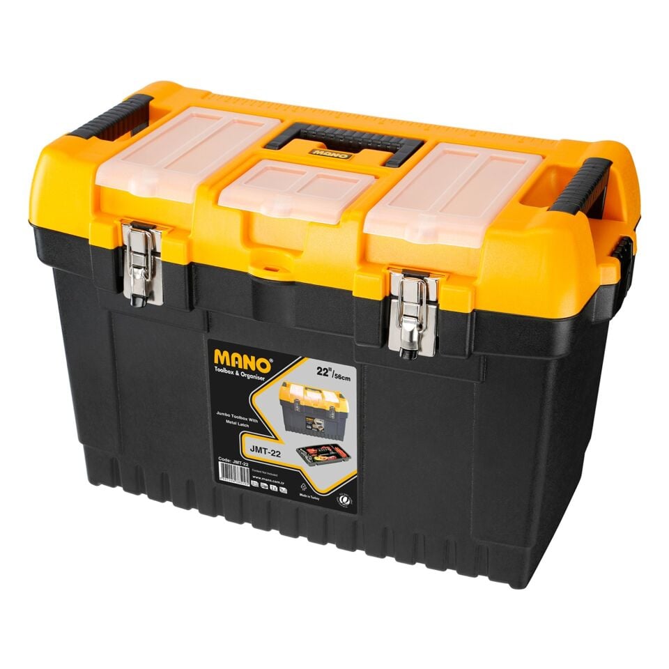 Mano Jumbo Metal Kilitli Takım Çantası 22'' (jmt22)