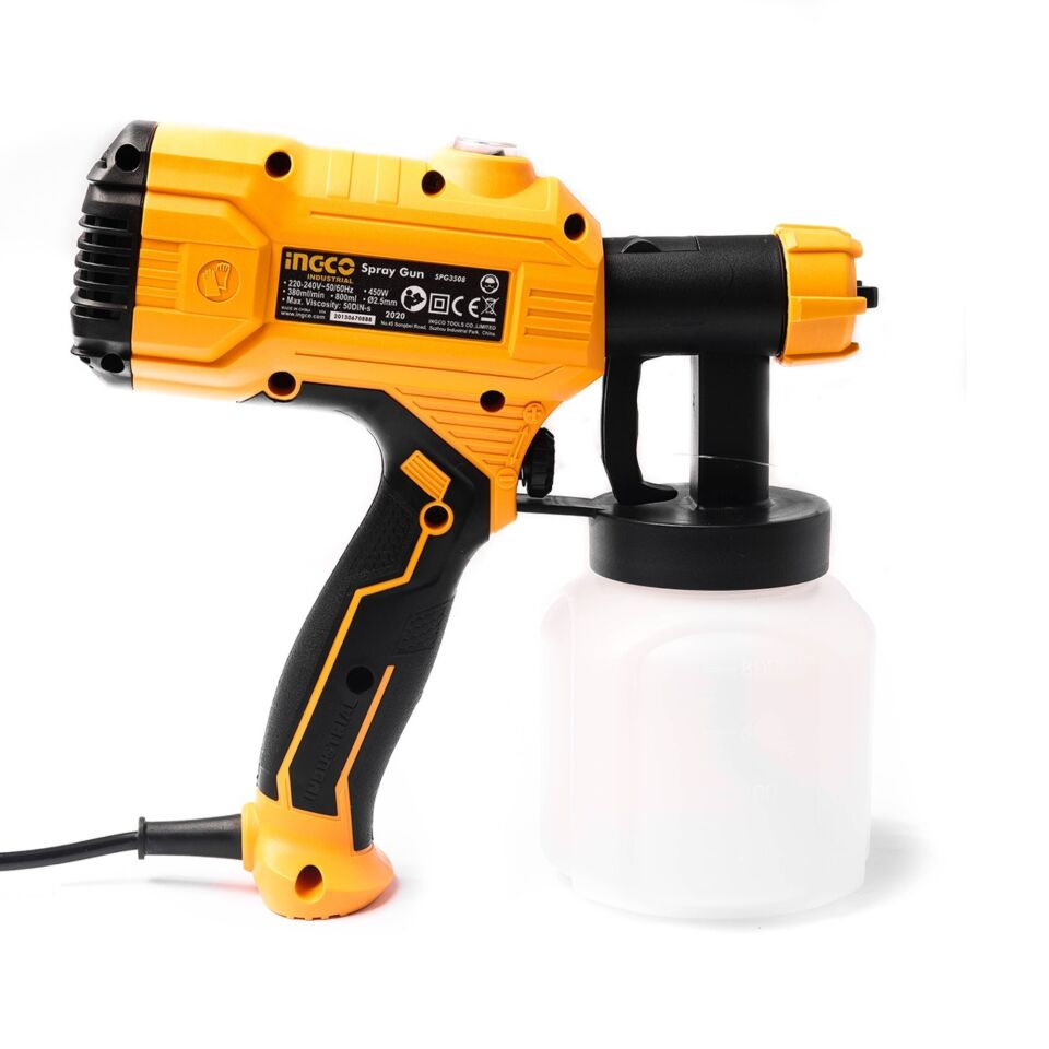 İngco Spg3508 Elektrikli Boya Tabancası 450w