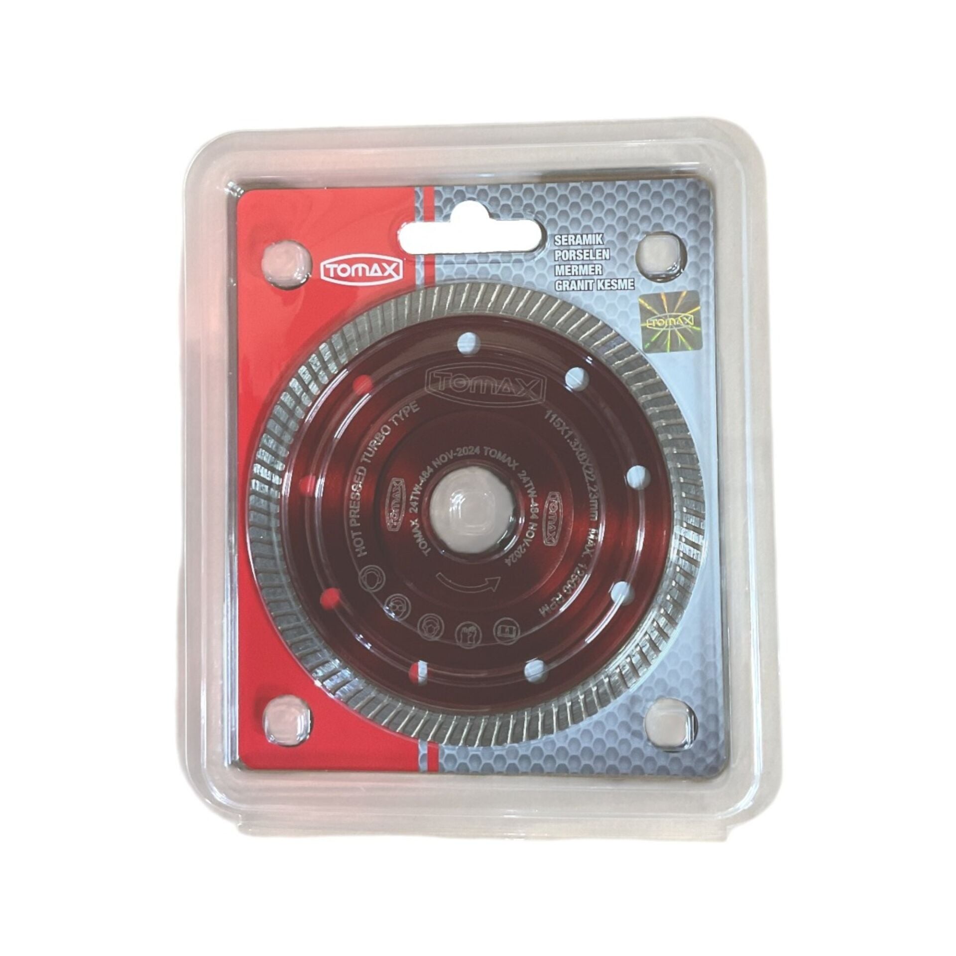 Tomax İnce Hassas Kesme 115x1.3x22