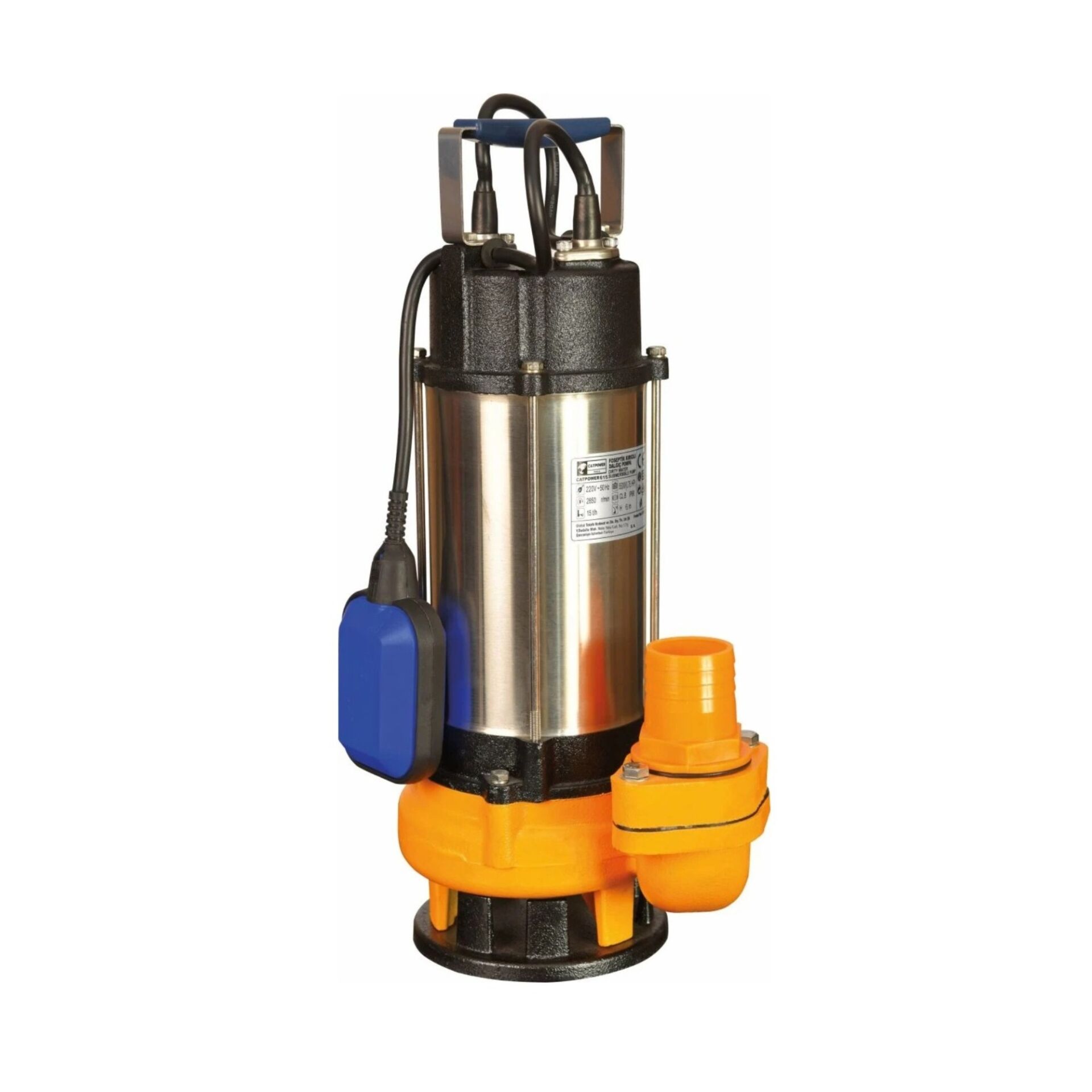 Catpower Dalgıç Pompa Foseptik Parçalayıcı CAT630