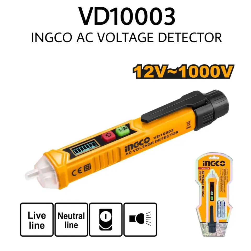 İngco Vd10003 Ac Voltaj Dedektörü