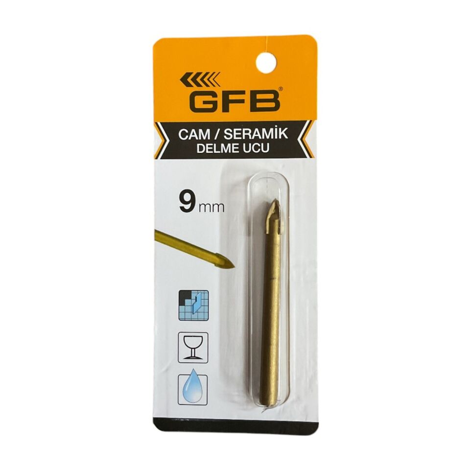 Gfb Cam-seramik Delme Universal Mat.ucu 9 Mm 4605