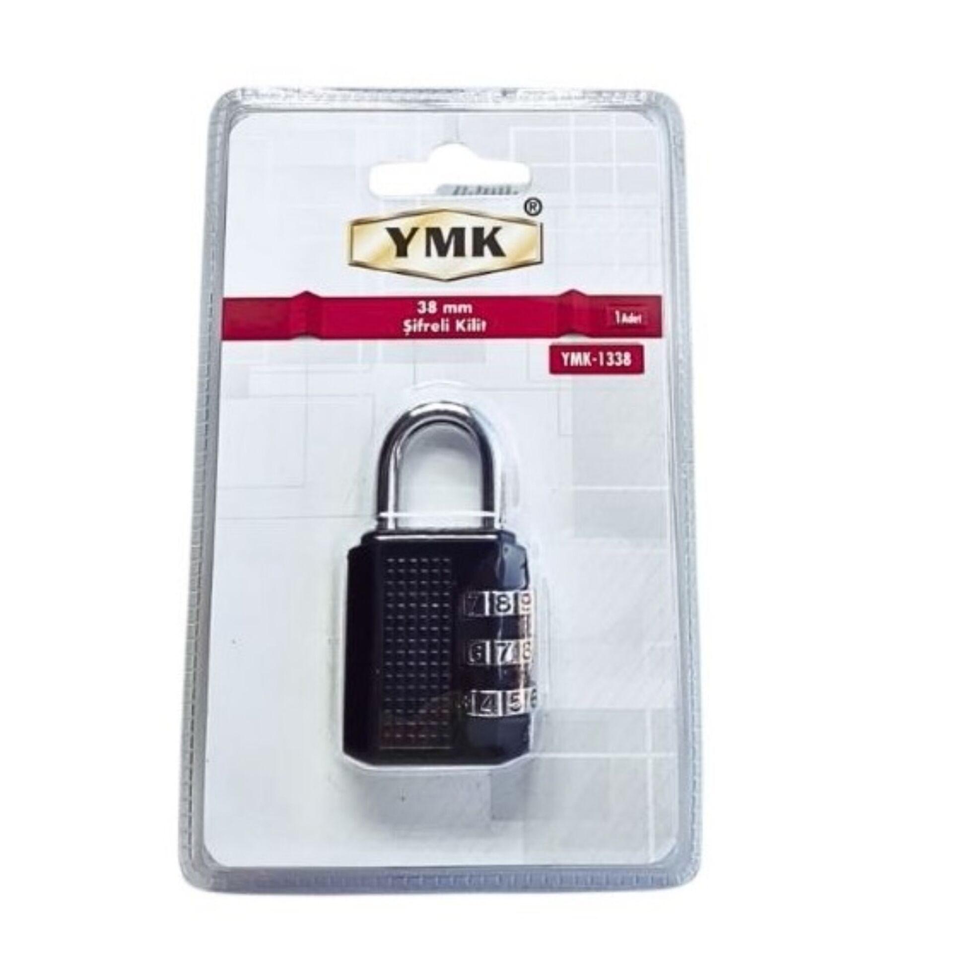 Ymk Şifreli Asma Kilit 38 Mm Ymk-1338