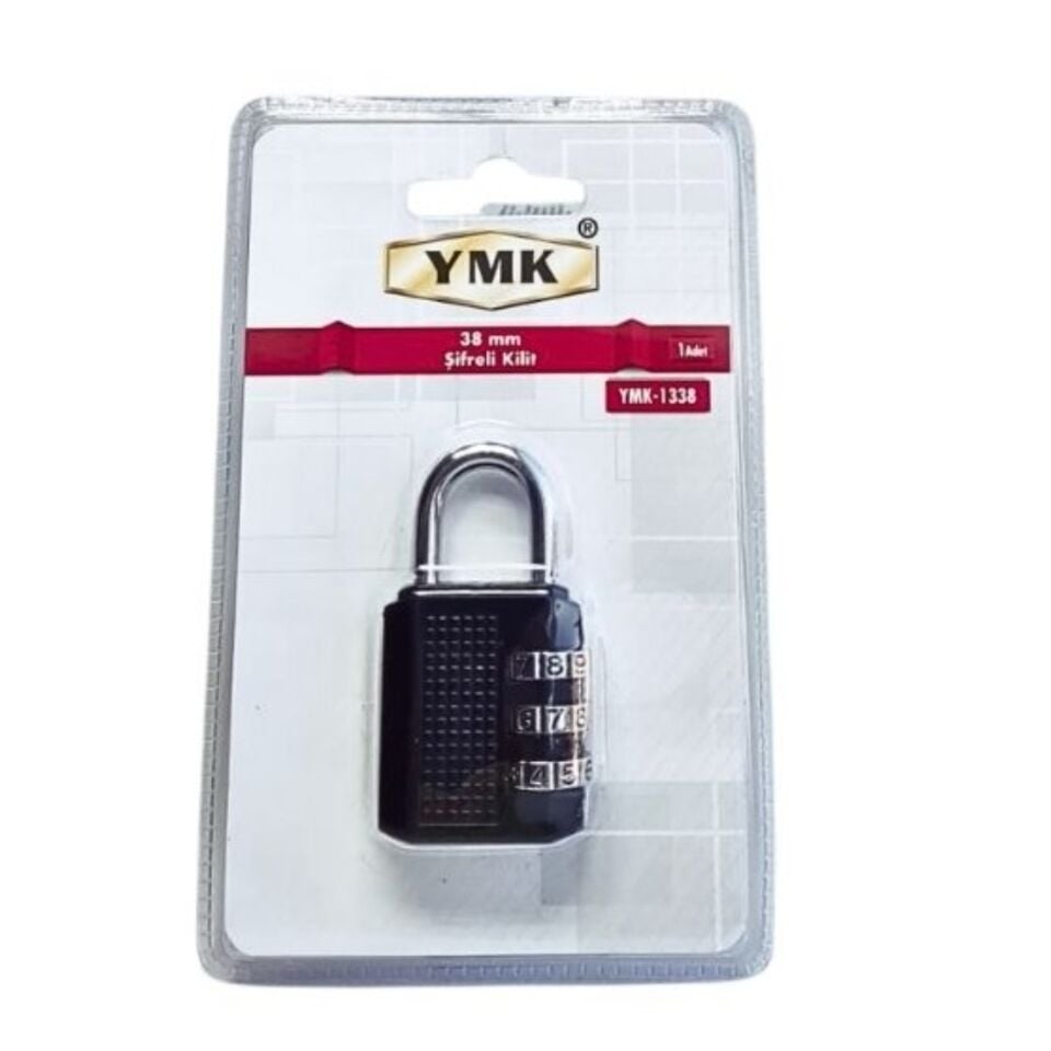 Ymk Şifreli Asma Kilit 38 Mm Ymk-1338