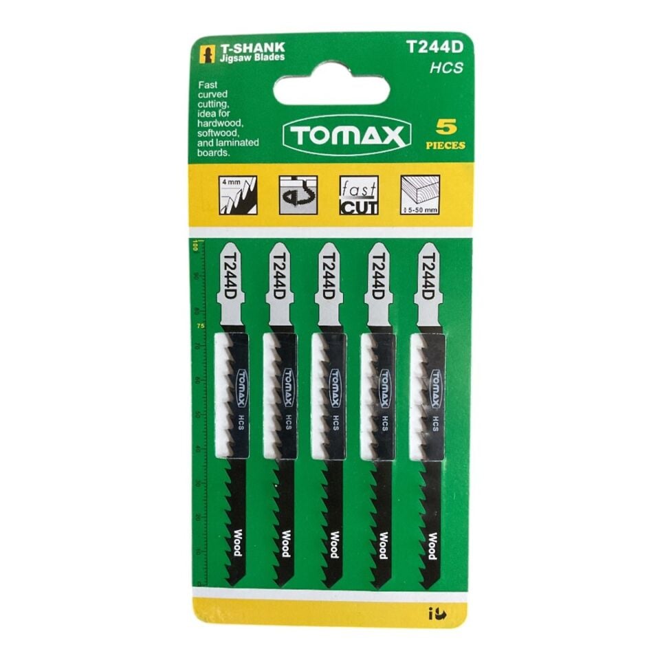 Tomax Kavisli Ahşap Dekupaj Ağzı (t244d)