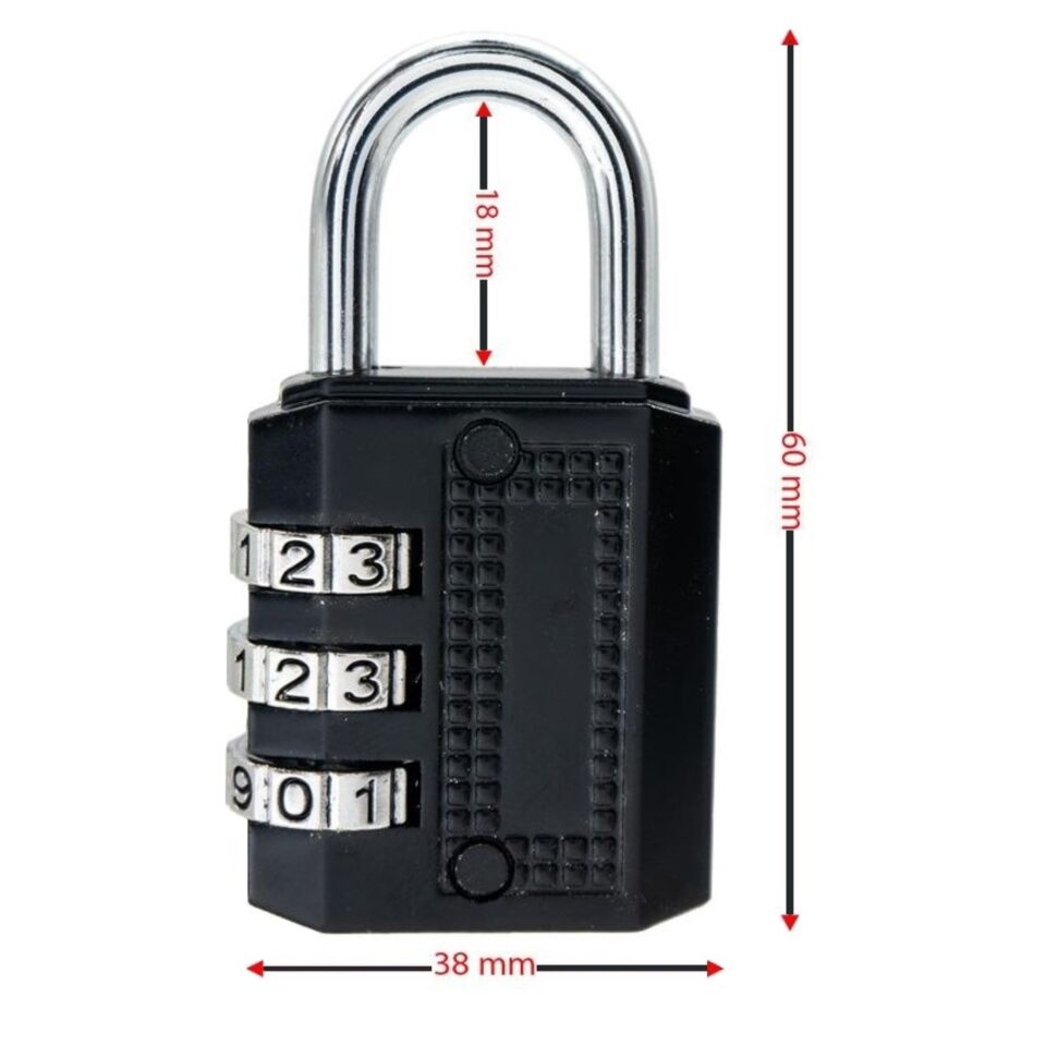 Ymk Şifreli Asma Kilit 38 Mm Ymk-1338