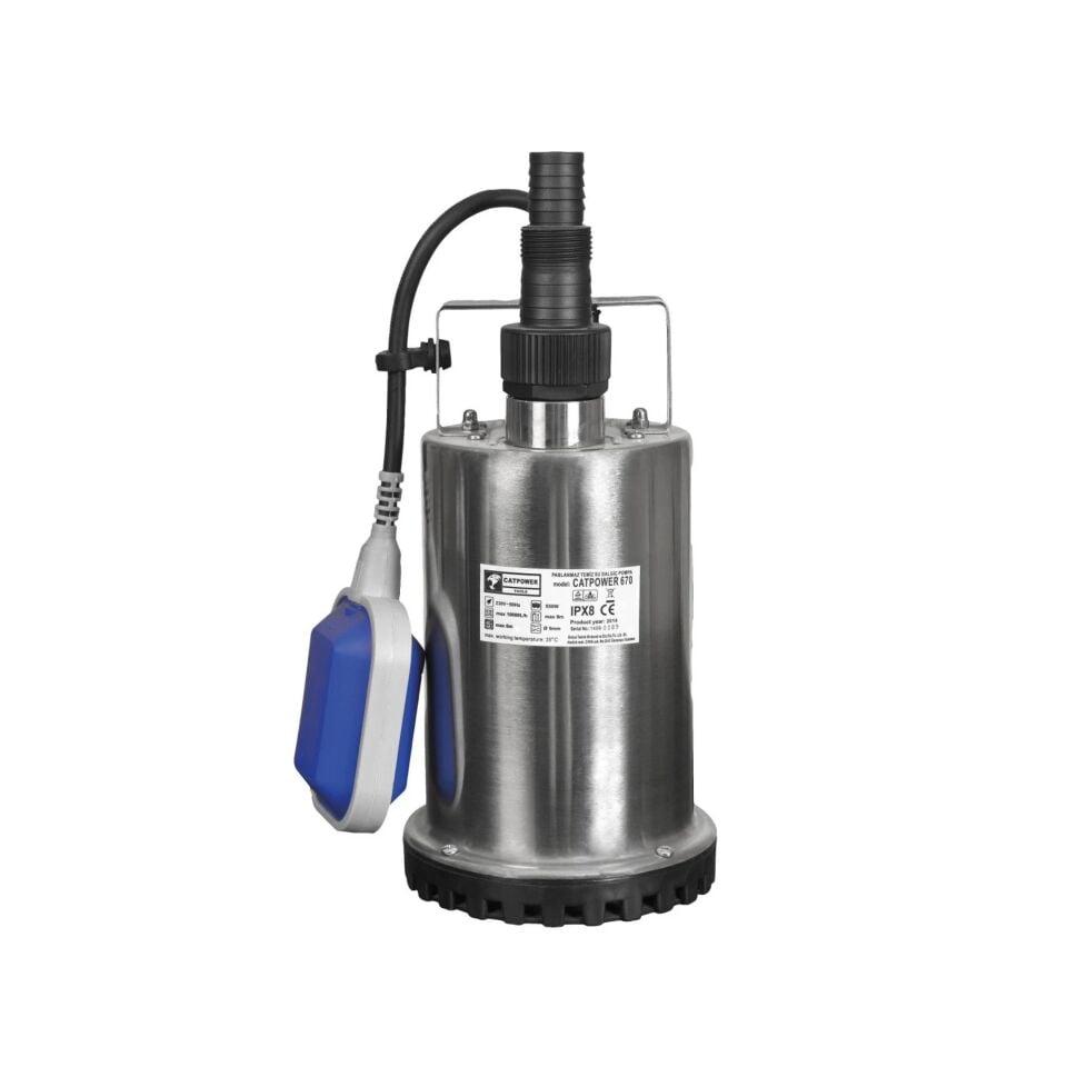 Catpower Dalgıç Pompa Temiz Su 550w Cat670