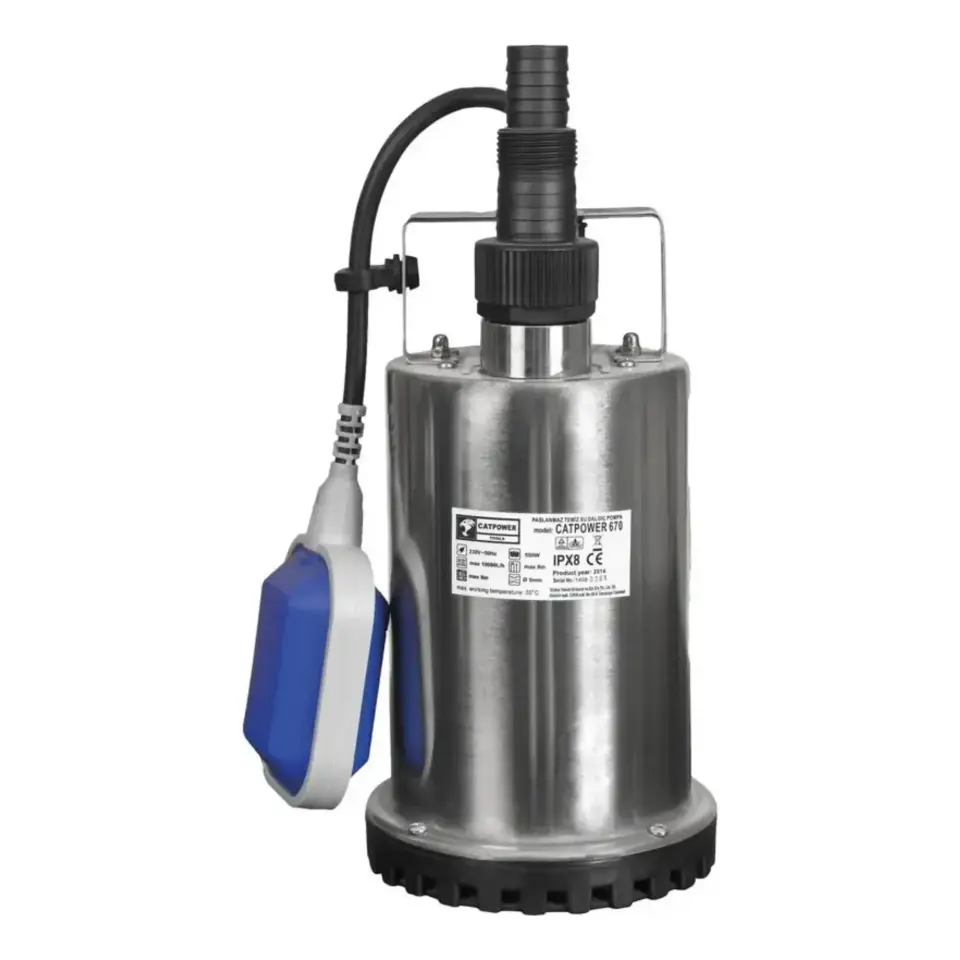 Catpower Dalgıç Pompa Temiz Su 550w Cat670