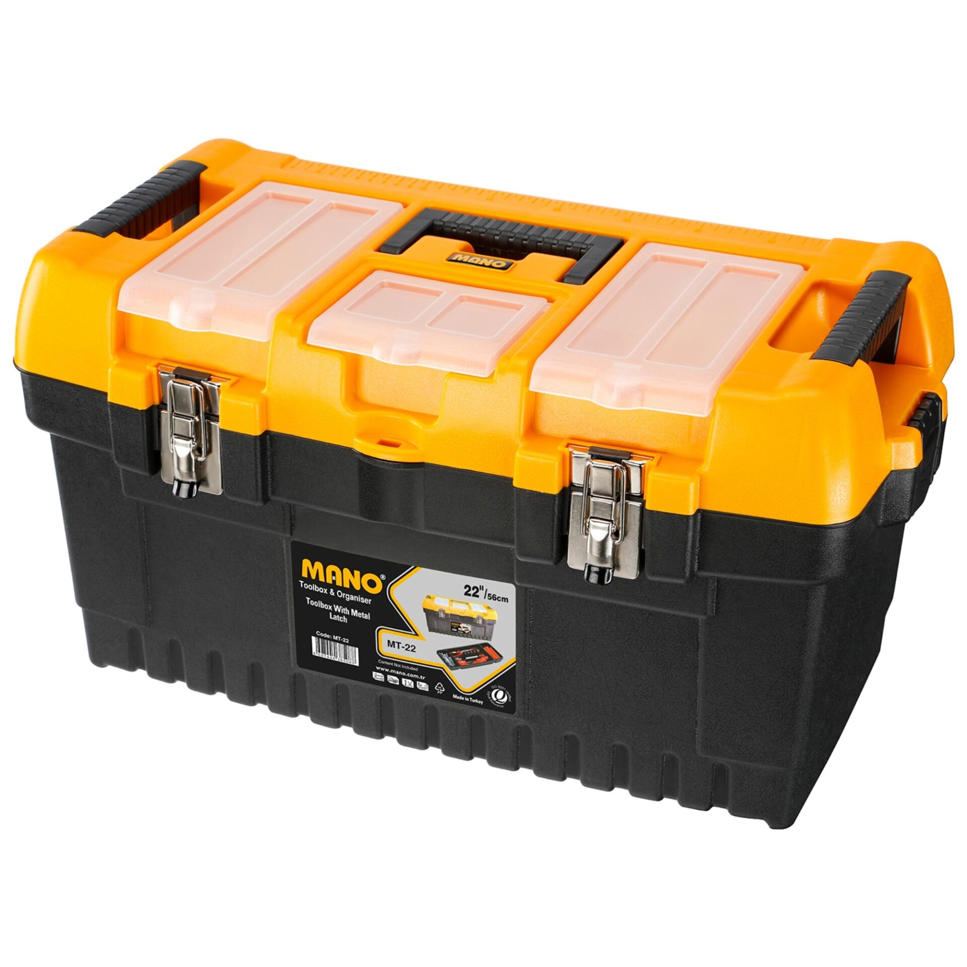 Mano Metal Kilitli Takım Çantası 22'' (mt22)