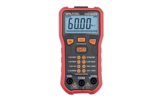 Ceta Form Smart Dijital Multimetre (DC Akım - Otomatik Sınıflama) - G80-AAC2