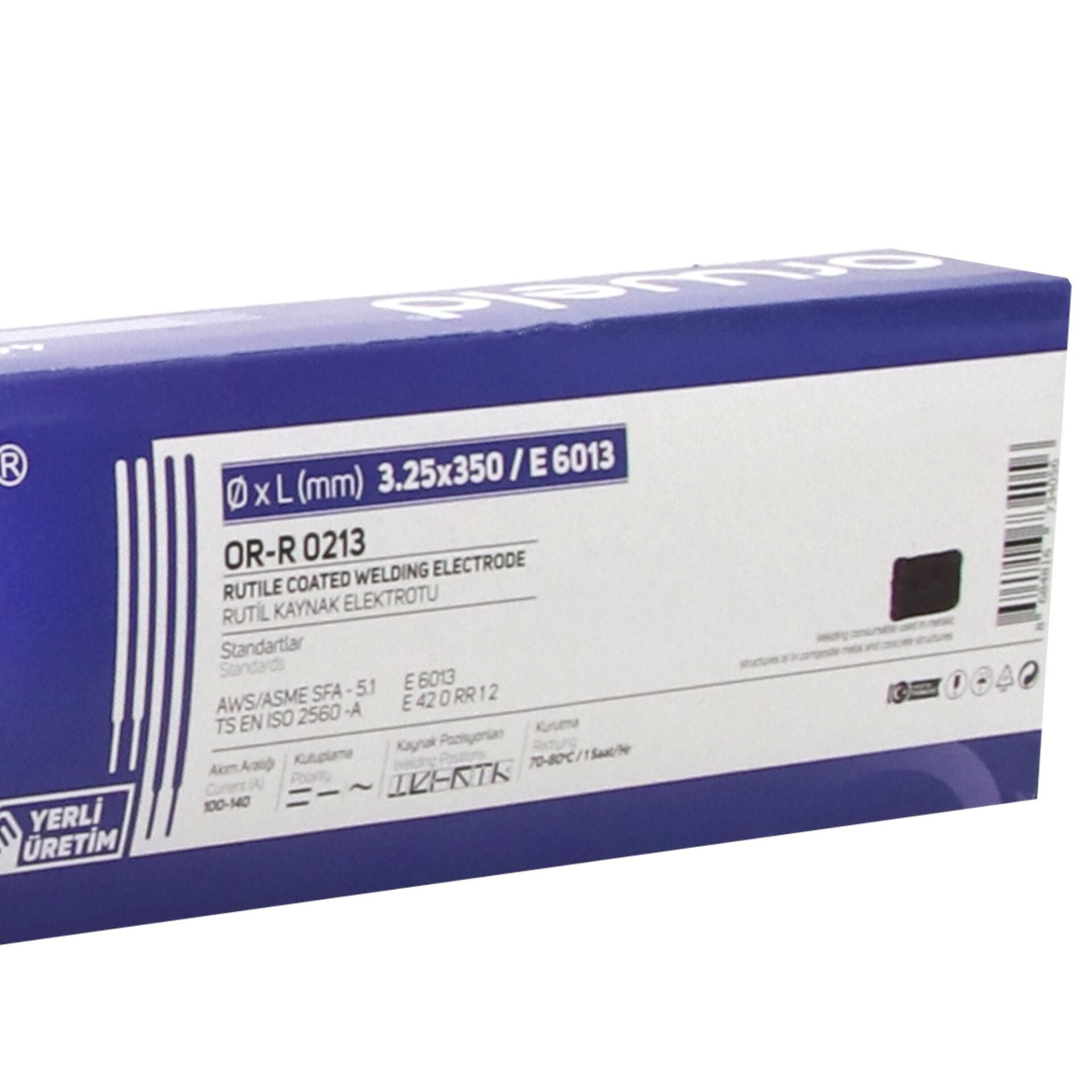 Orweld Elektrot 3.25 (rutil) (100 Adet)