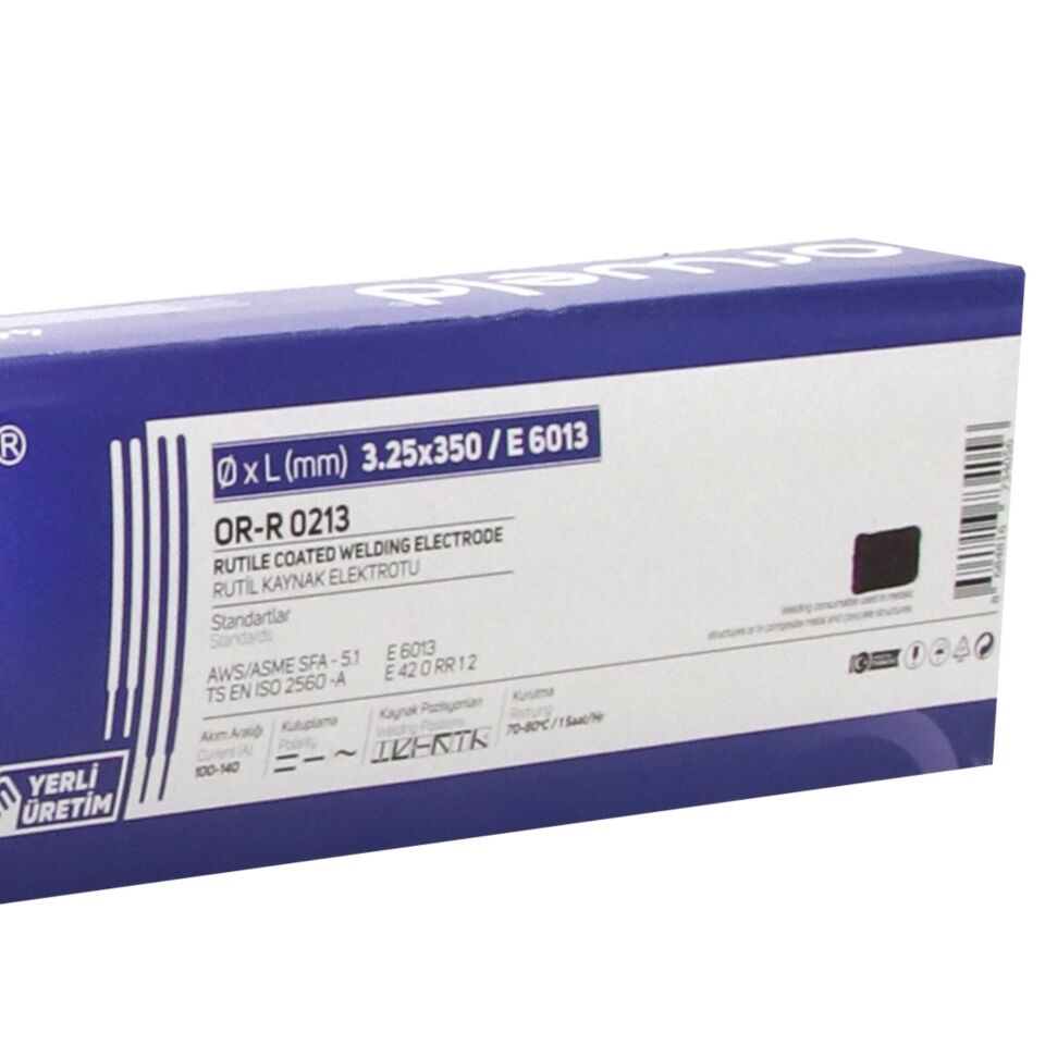 Orweld Elektrot 3.25 (rutil) (100 Adet)