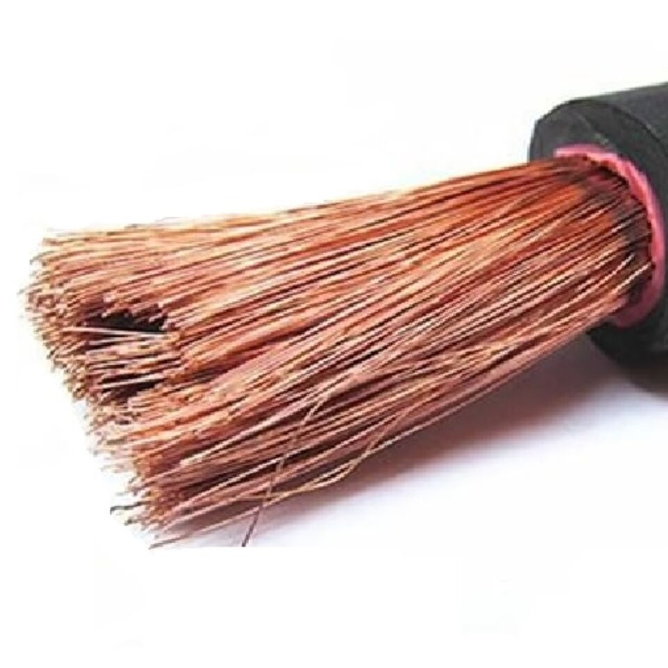 Axu Tam Kesit Kaynak Kablosu %100 Bakır 50 Mm