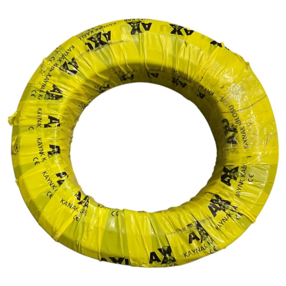 Axu Tam Kesit Kaynak Kablosu %100 Bakır 95 Mm