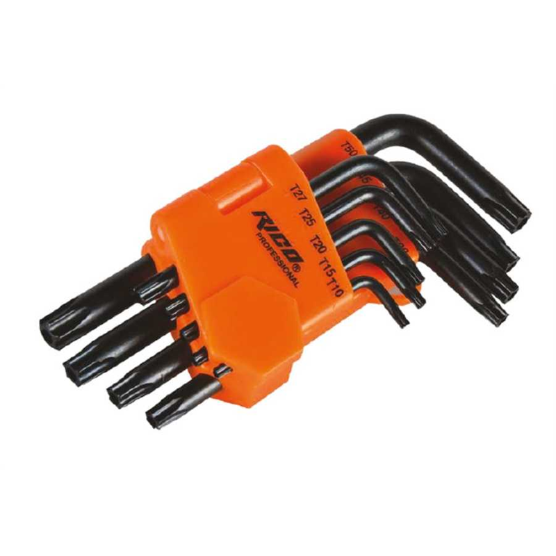 Rico 9 Parça Vak.allen Delik.torx Kısa - 013-RC9997