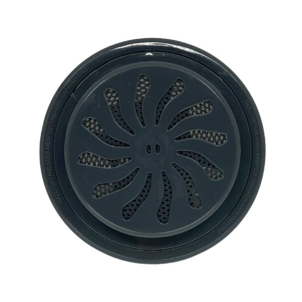 Ayarlı Cam Menfezi Füme Ak-106