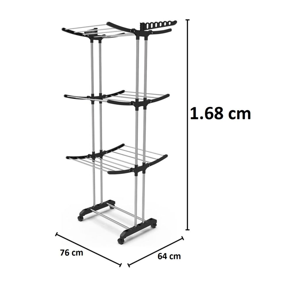 İnova Raptor Çamaşır Kurutmalık(76x64x168) İç-8300