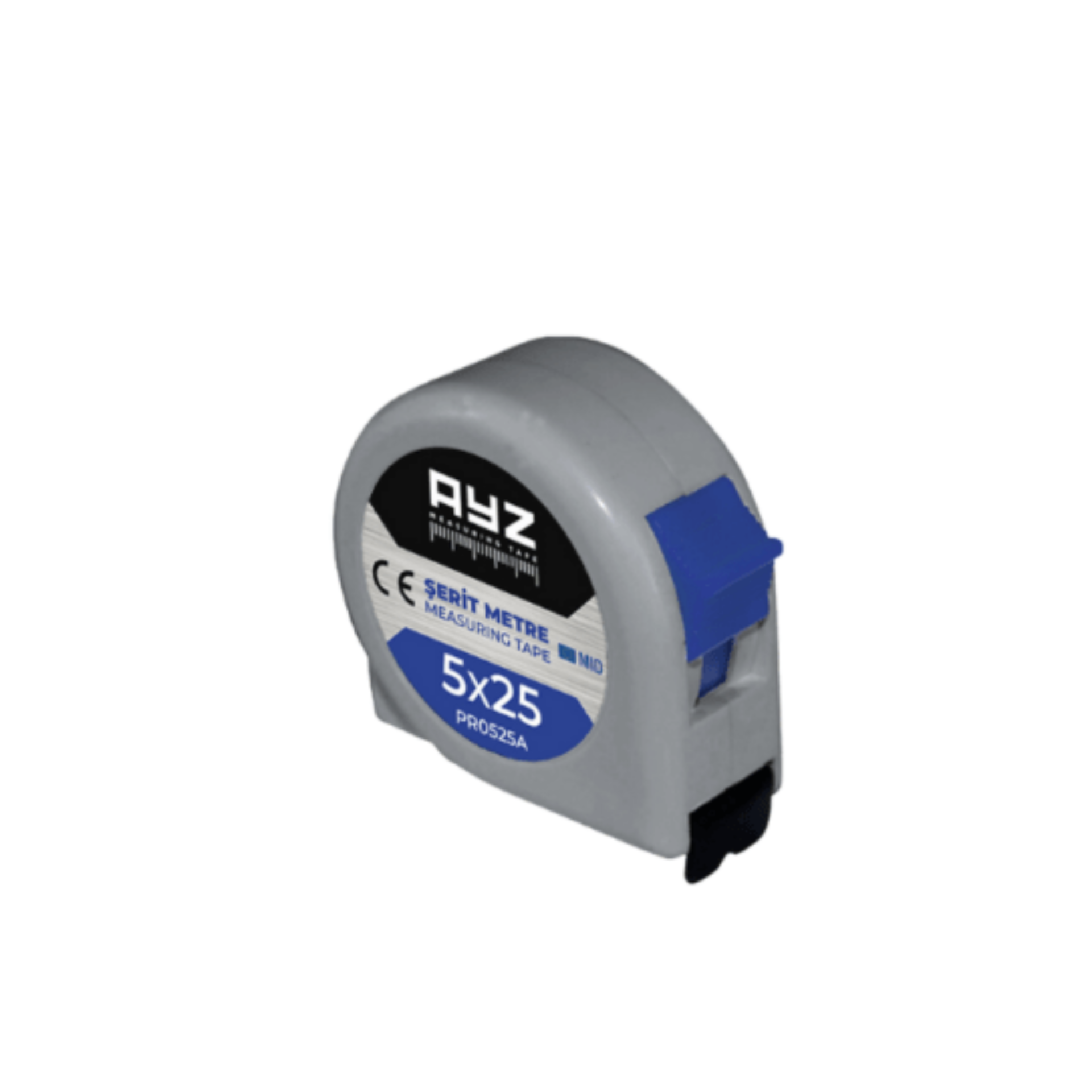 Ayz Şerit Metre Gri (pr0525a) 5x25 Mt