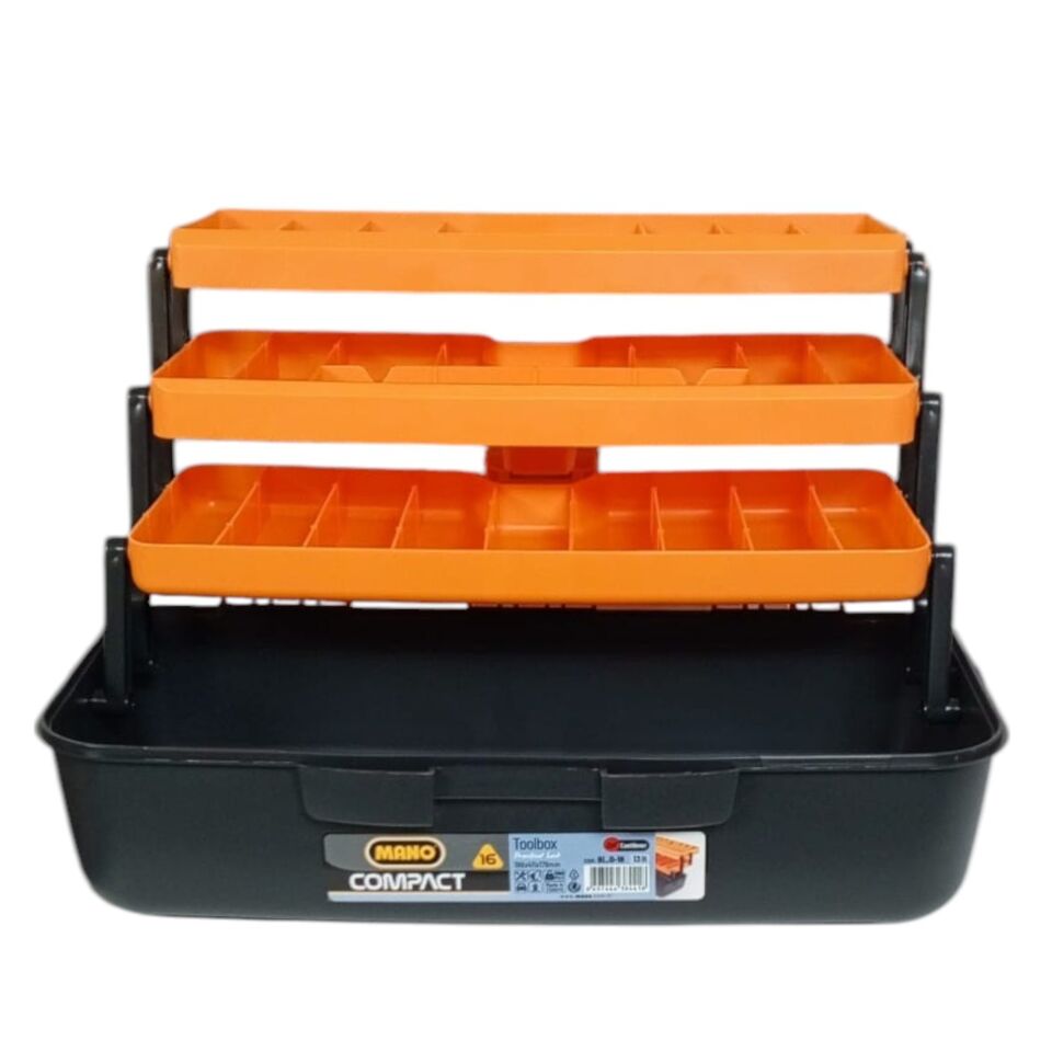 Mano Takım Çantası Raflı Takım Çantası 16'' (bl016)