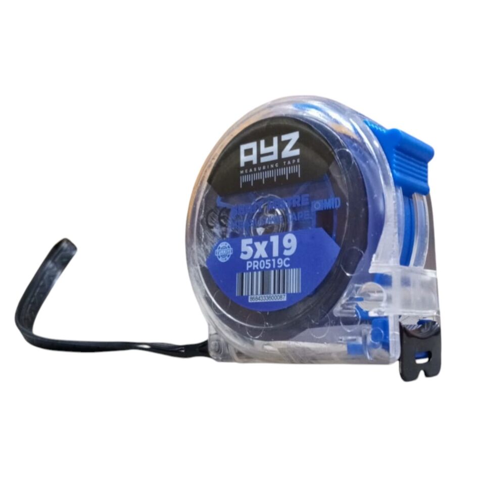Ayz Şerit Metre Şeffaf (pr0519c) 5x19 Mt