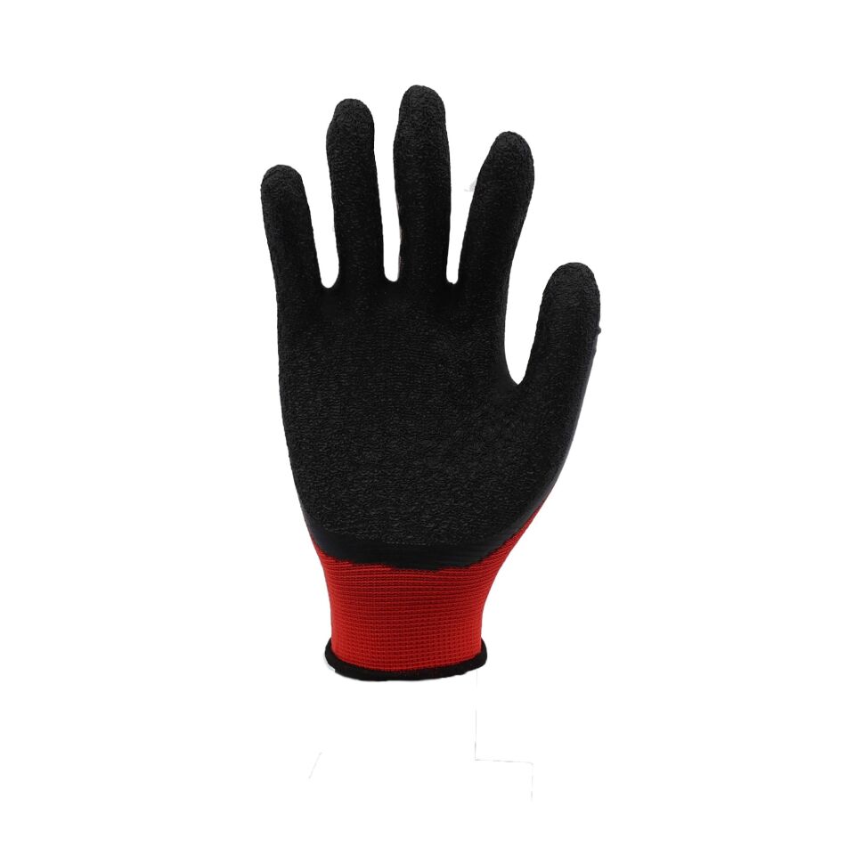 Ysr Lateks Eldiven Kırmızı Siyah Ysr-l04 No:10