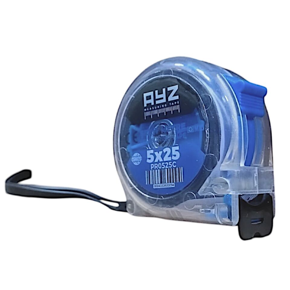 Ayz Şerit Metre Şeffaf (pr0525c) 5x25 Mt