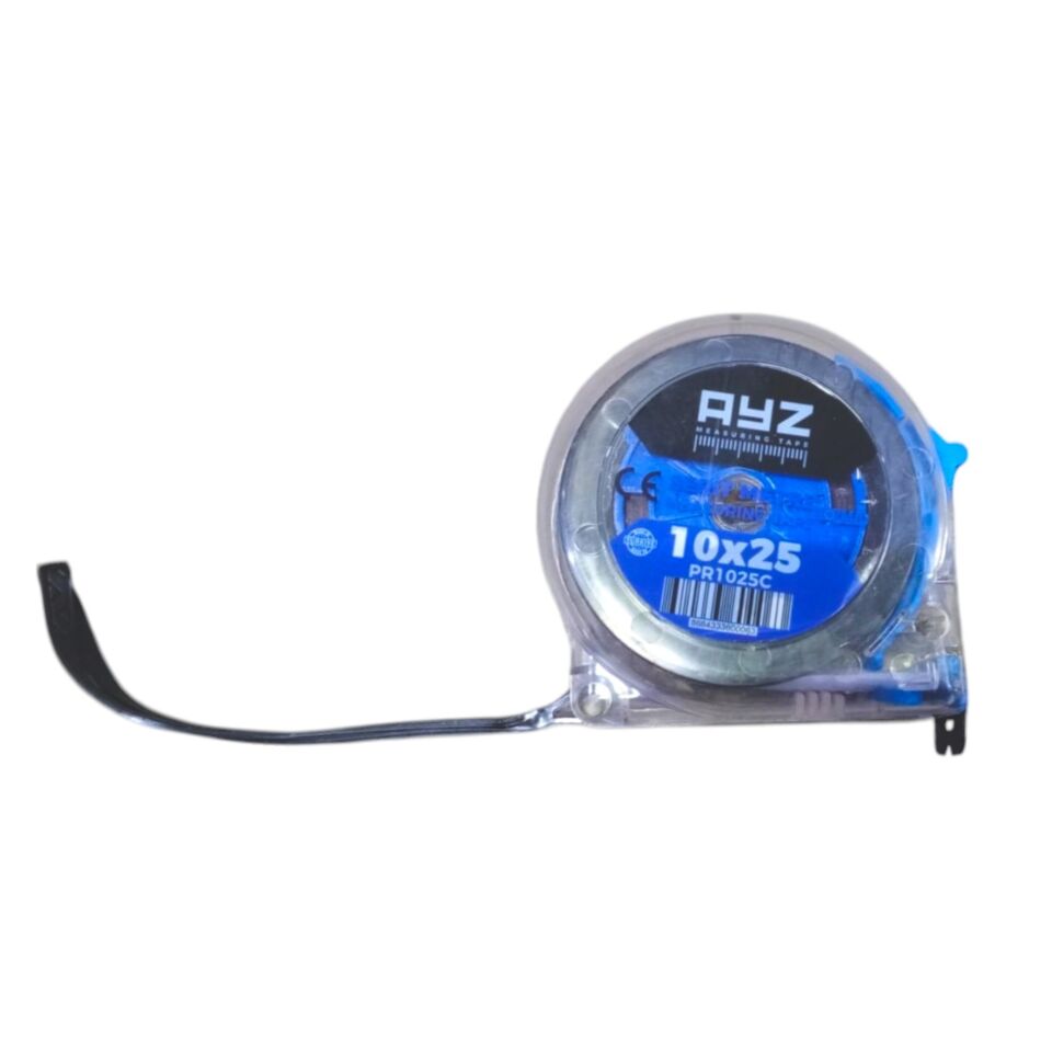 Ayz Şerit Metre Şeffaf (pr1025c) 10x25 Mt