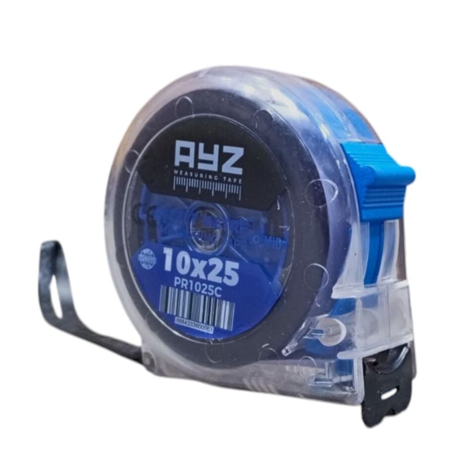 Ayz Şerit Metre Şeffaf (pr1025c) 10x25 Mt