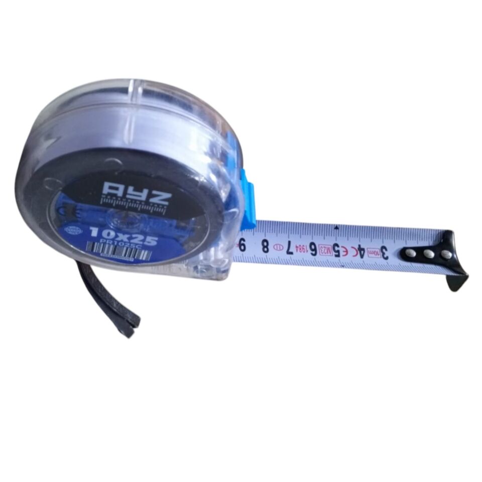 Ayz Şerit Metre Şeffaf (pr1025c) 10x25 Mt