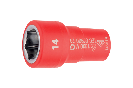 Ceta Form 1/4'' 1000V 6 Köşe Lokma Anahtar 8 mm - GC02-H080