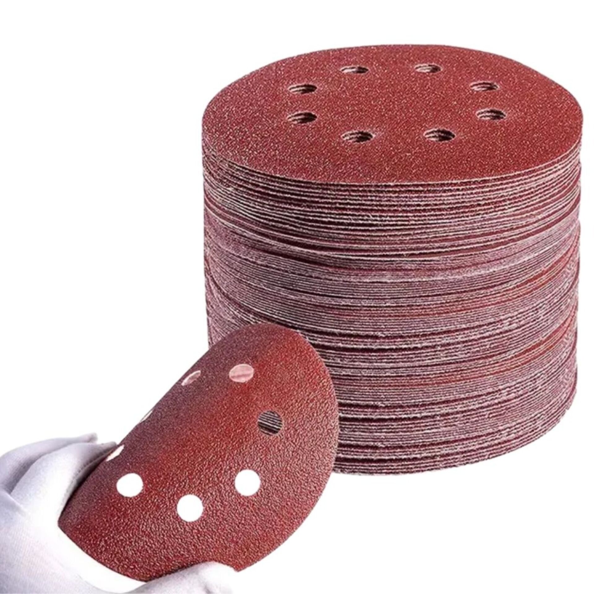 Gfb Cırt Zımpara Nk 8 Delik 125 Mm 60 Kum Kod:6931