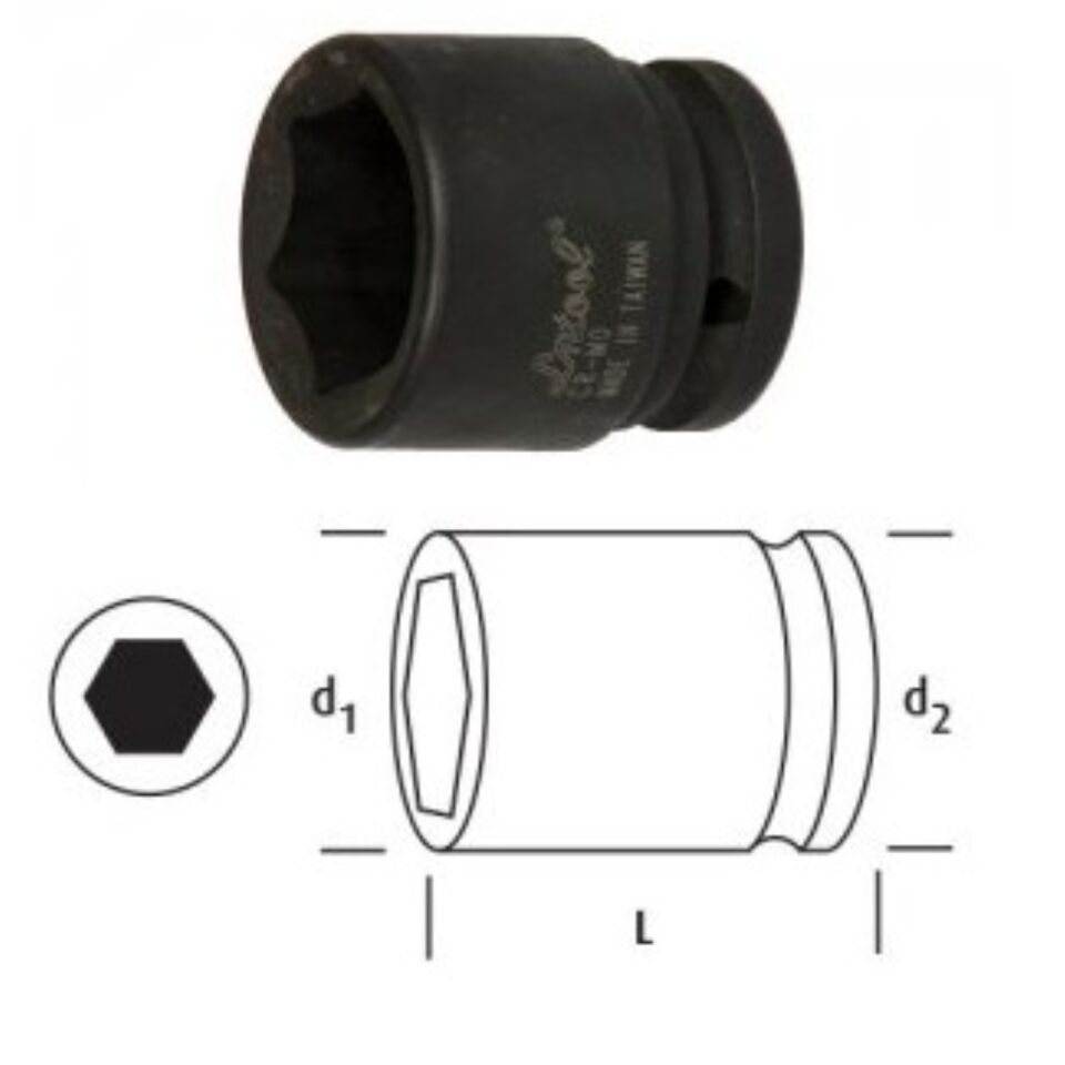 Osaka Altı Köşe Lokma Anahtar 30 Mm 3/4'' Ln34s30