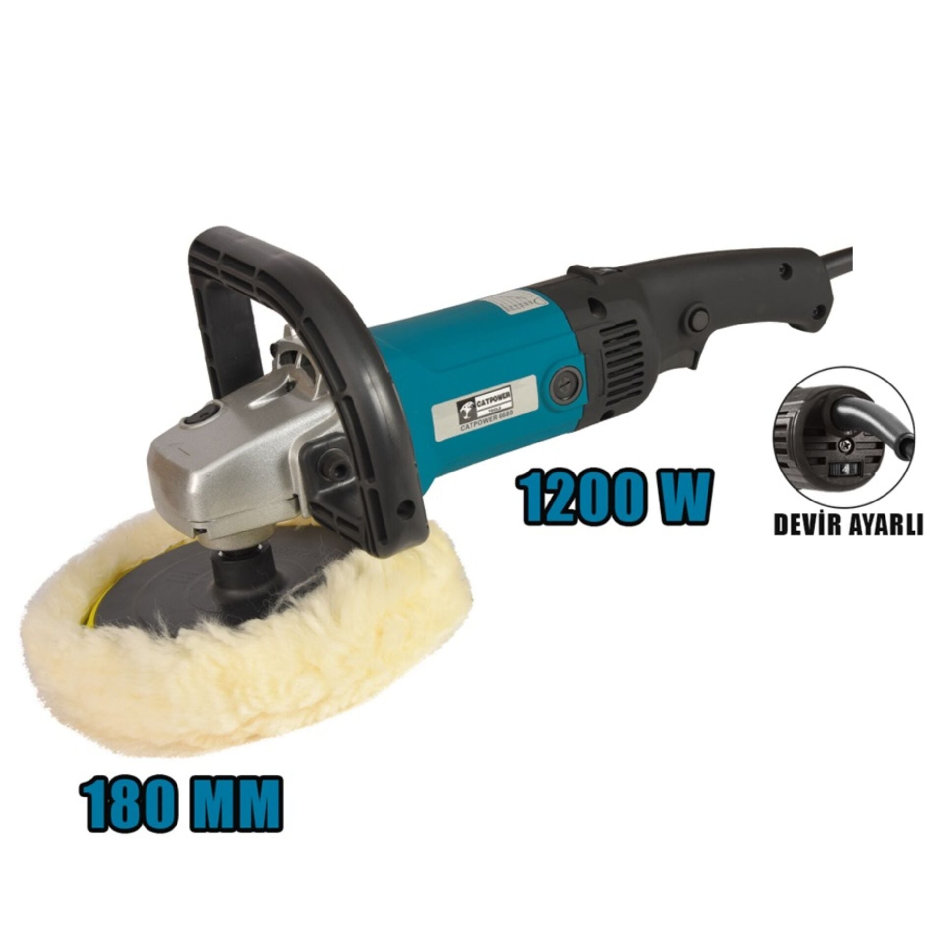 Catpower Polisaj Makinesi 1200w Cat6680
