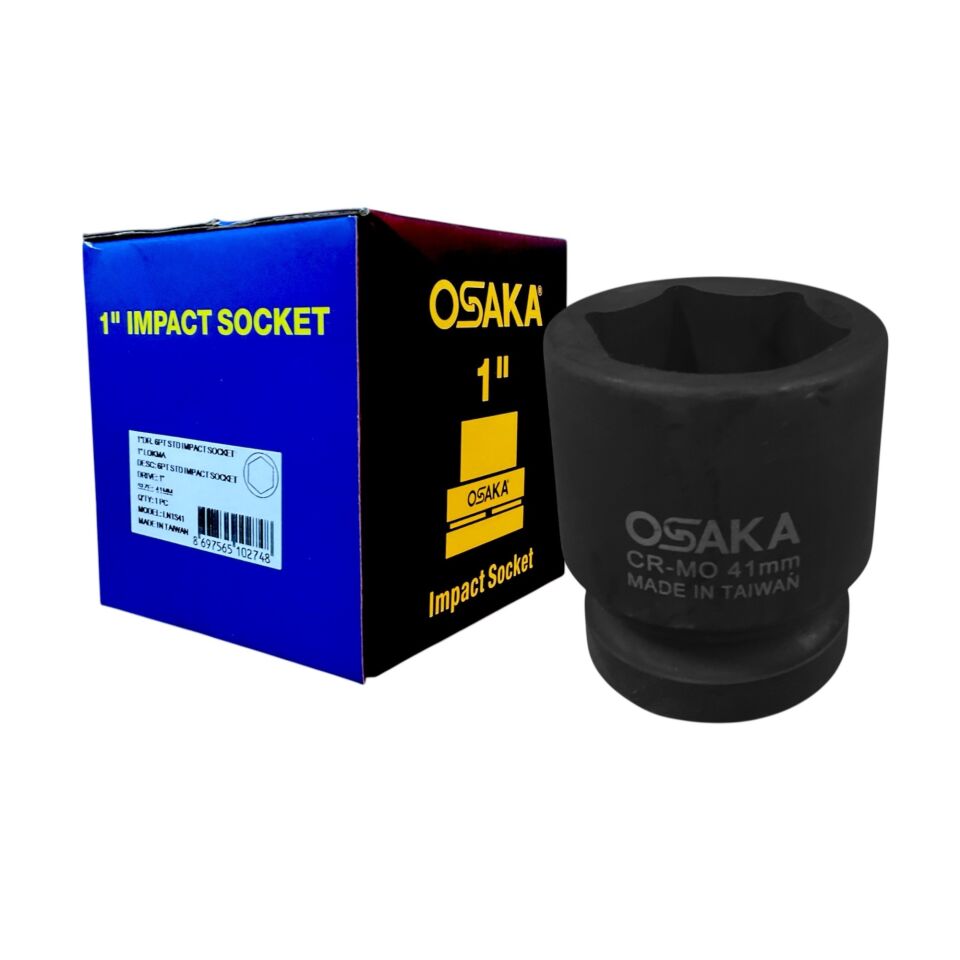 Osaka Altı Köşe Lokma Anahtar 41 Mm 1'' Ln1s41