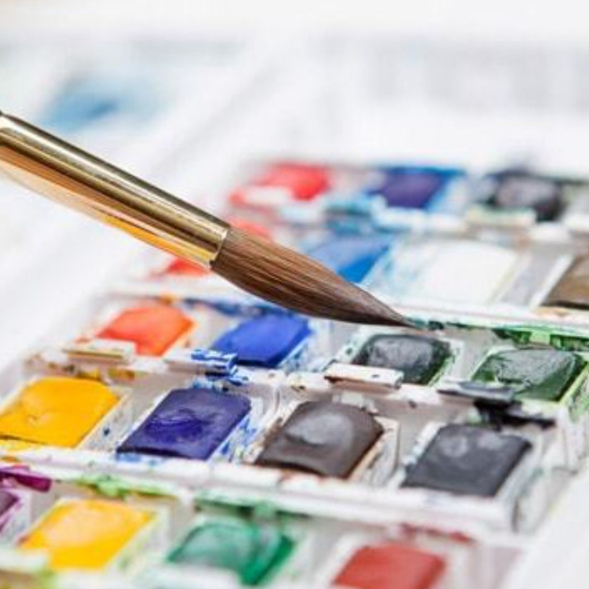 Samur Sulu Boya Extra Kalem Fırça Stand 192 Li