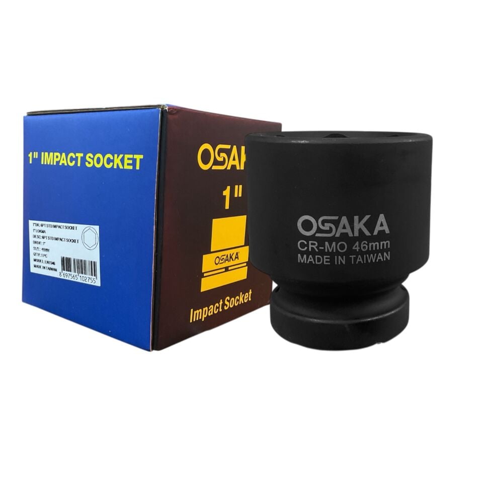 Osaka Altı Köşe Lokma Anahtar 46 Mm 1'' Ln1s46