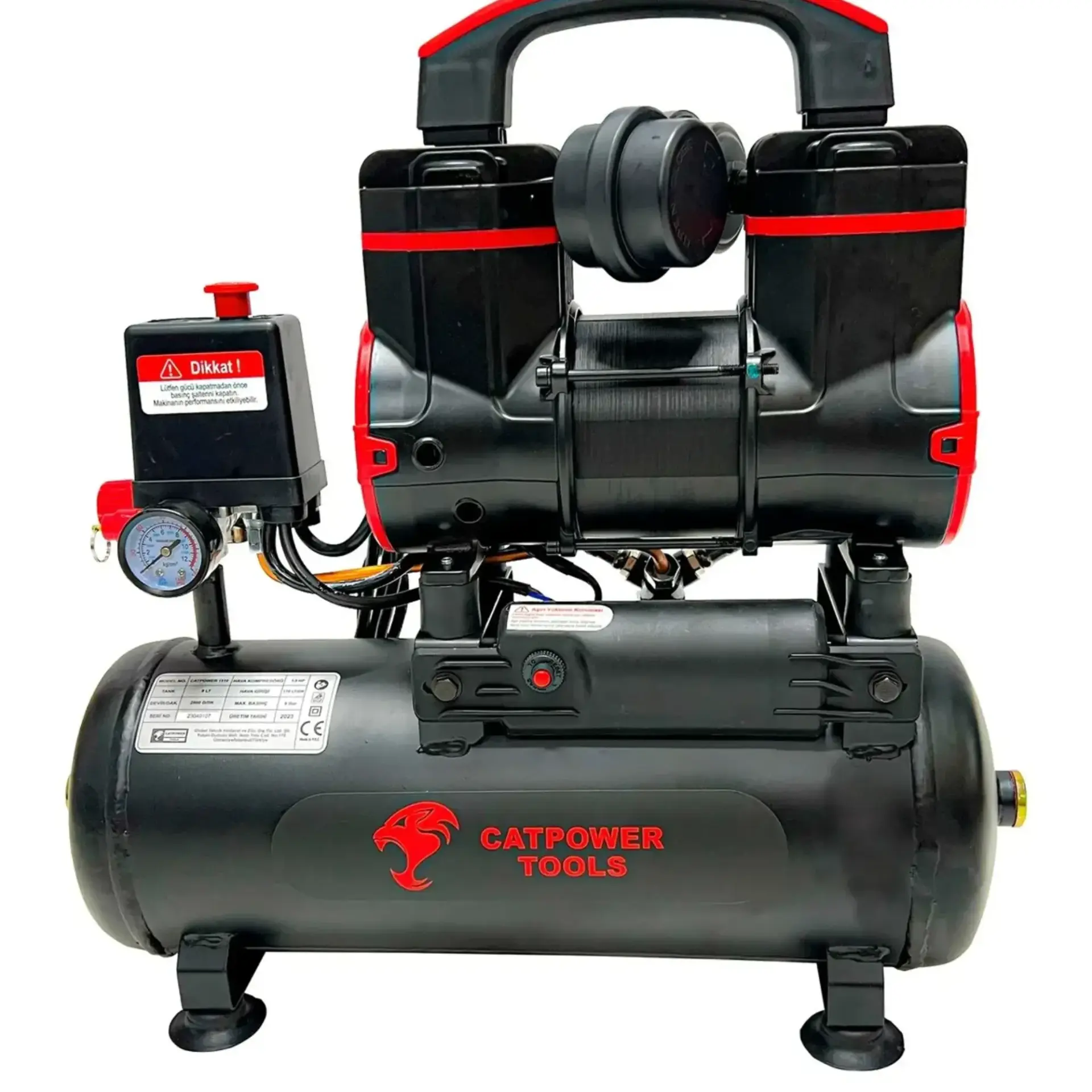 Catpower Sessiz-yağsız Kompresör 8 Lt Cat1110