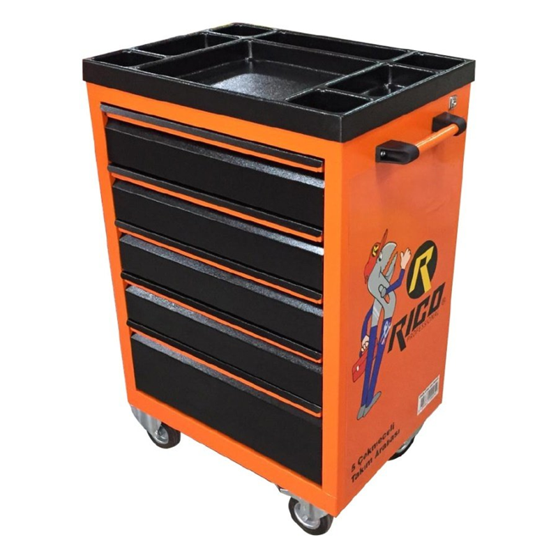 Rico 5 Çekmeceli Takım Arabası - 025-TA0005