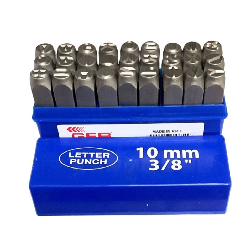 Gfb Çelik Harf Takımı 10 Mm Kod:6797
