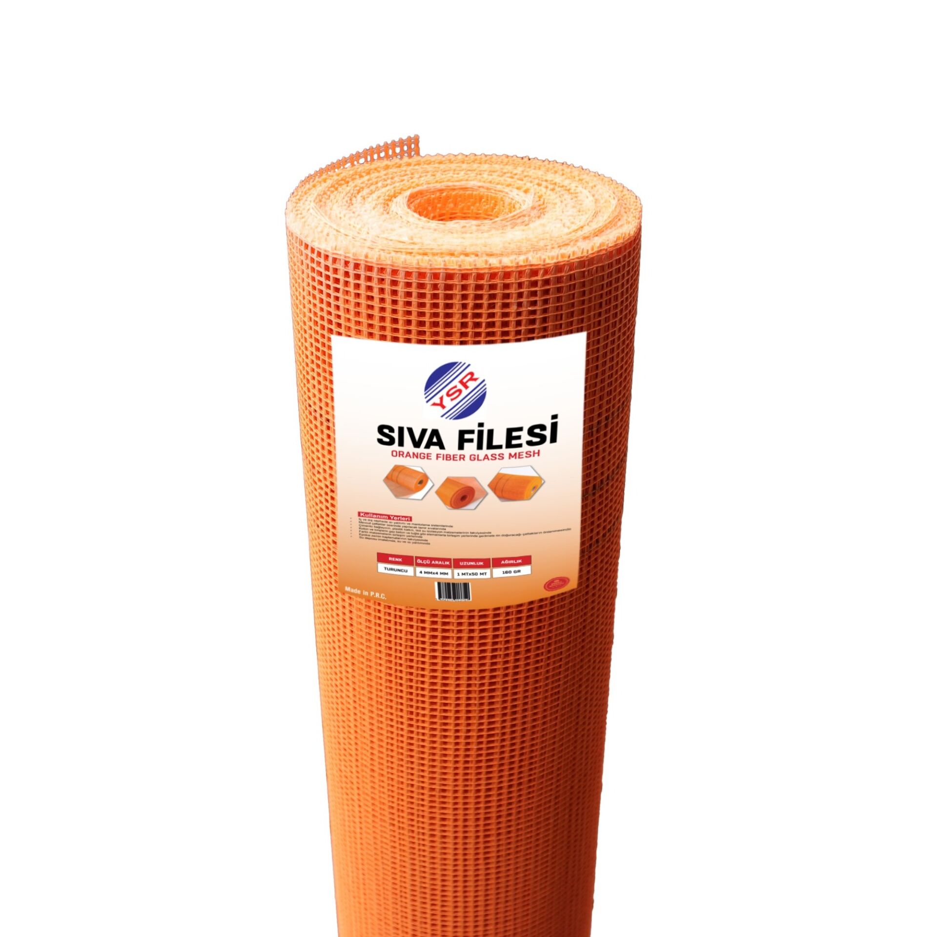 Ysr Sıva Filesi 160 Gr Turuncu