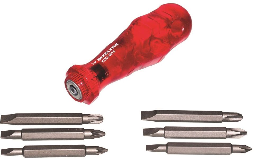 İzeltaş Degısken Bits Uçlu Tornavıda Set ( 7 Parça ) - 4815006107