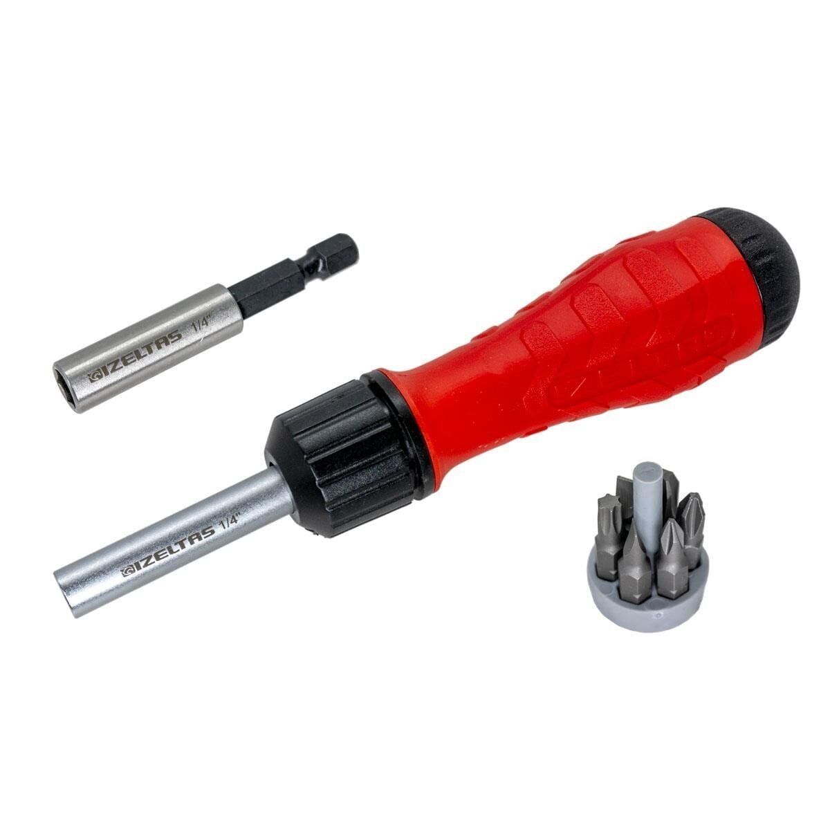 İzeltaş Cırcırlı Manyetık Bits Tutucu Tornavıda Setı 8 Parça - 13000005429